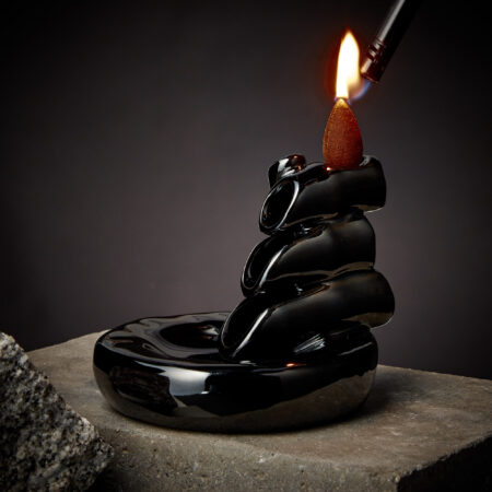 Osaka Backflow Incense Burner – Zed & Noon - Image 4